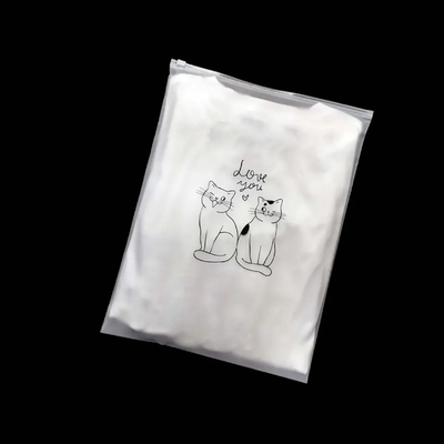 Reclosable Poly Packaging Bag Zip Lock Offset Printing Eco - Friendly