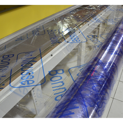 30kg PVC Printed Film 250um Thickness Transparent Plastic Wrap Packing